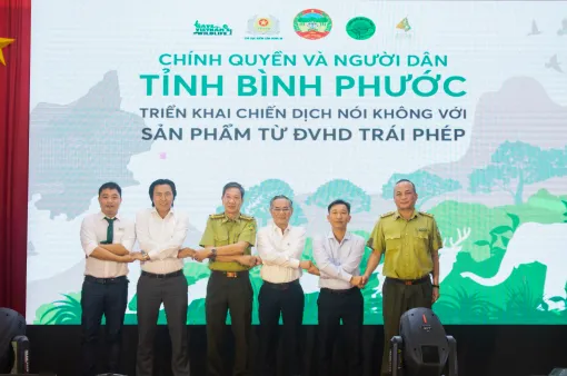 Bình Phước "nói không với sử dụng động vật hoang dã trái phép"