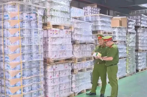 Kết quả kiểm tra các mặt hàng sữa ở TP Hồ Chí Minh