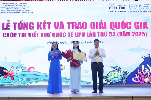 Nữ sinh Đà Nẵng giành giải Nhất Việt Nam của cuộc thi Viết thư UPU Quốc tế 2025