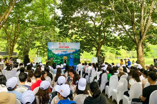 Cúc Phương: Thả Gà Lôi Trắng quý hiếm - Hành động thiết thực hưởng ứng Ngày Đa dạng sinh học