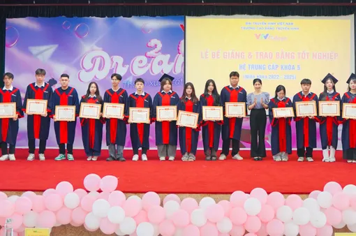 VTV College tổ chức lễ bế giảng hệ Trung cấp khóa 5