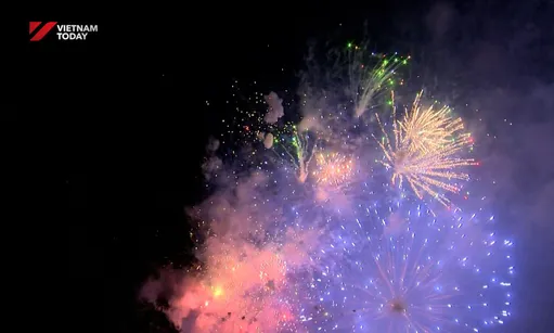Fireworks on National Day