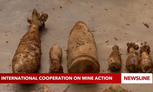 International cooperation on mine action