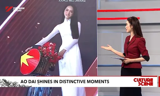 Ao Dai shines in distinctive moments