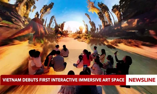 Vietnam debuts first 12D+ immersive art experience