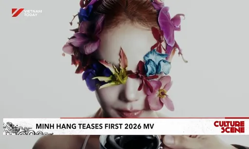 Minh Hằng teases first 2026 MV