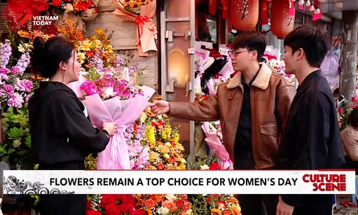 Flowers remain a top choice for Women’s Day