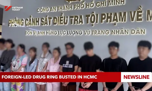 Foreign-led drug ring busted in HCMC