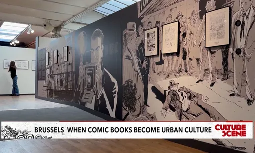 Brussels: When comic books become urban culture
