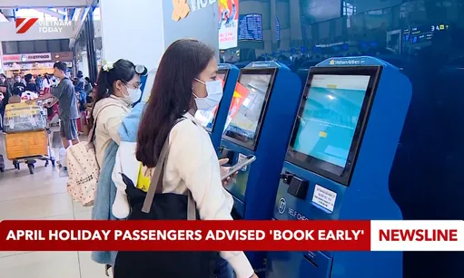 April holiday passengers advised to "book early"