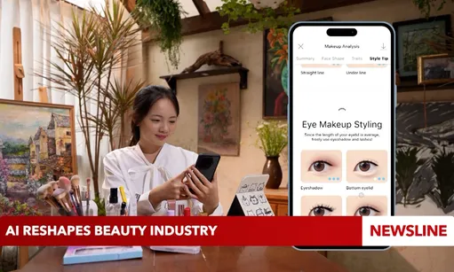 AI reshapes beauty industry