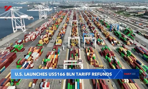 U.S. launches 166 billion USD tariff refunds
