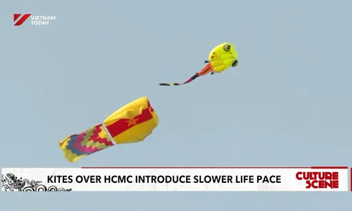 Kites over Hồ Chí Minh City introduce slower life pace