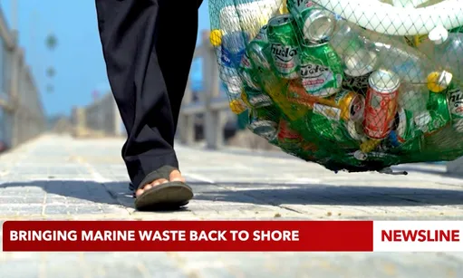 Bringing marine waste back to shore
