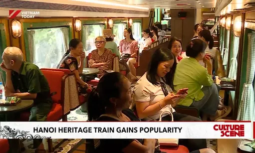 Hà Nội heritage train gains popularity