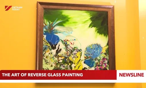 The art of reverse glass painting