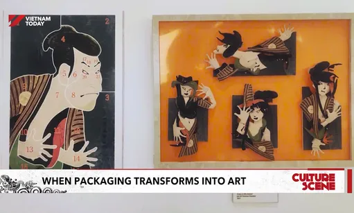 When packaging transforms into art