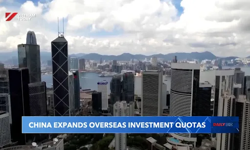 China expands overseas investment quotas