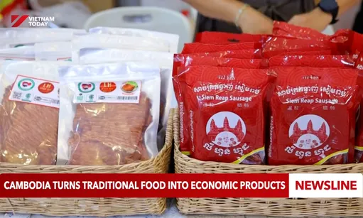 Cambodia turns traditional food into economic products