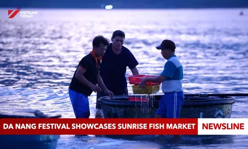 Enjoy Da Nang Festival showcases sunrise fish market
