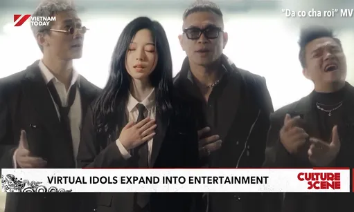 Virtual idols expand into entertainment