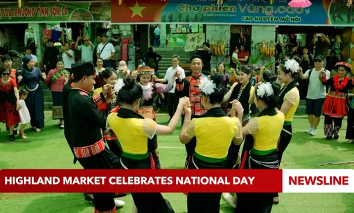 Highland market celebrates National Day