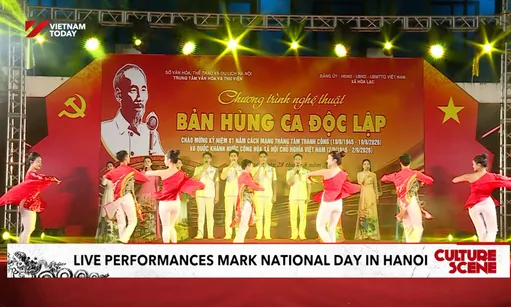 Live performances mark National Day in Hanoi