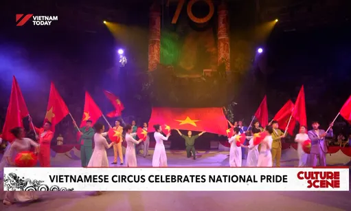 Vietnamese circus celebrates national pride