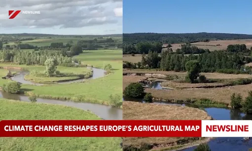 Climate change reshapes Europe’s agricultural map