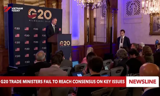 G20 trade ministers fail to reach consensus on key issues