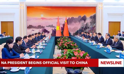 National Assembly President begins official visit to China
