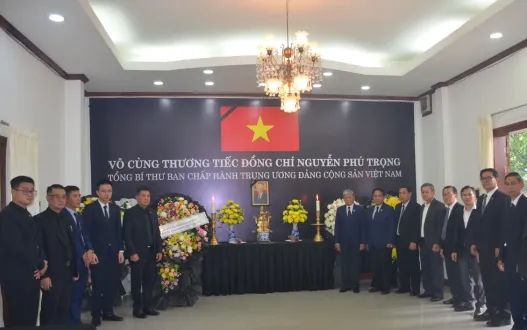 Cộng đồng người Việt ở nước ngoài thành kính tiễn biệt Tổng Bí thư Nguyễn Phú Trọng