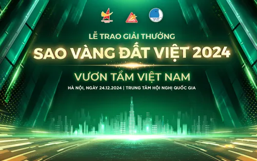 Đón xem Lễ trao Giải thưởng Sao Vàng đất Việt 2024