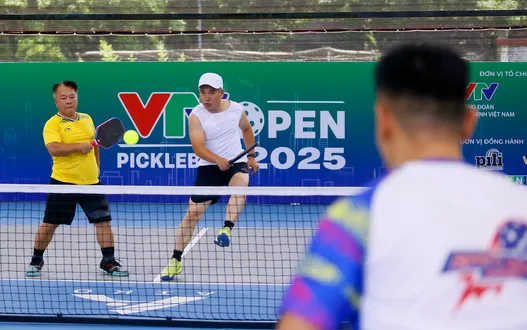 Giải VTV Pickleball Open 2025 kỷ niệm 100 năm Ngày Báo chí cách mạng Việt Nam