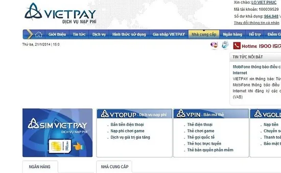 Vietpay bị tố lừa đảo