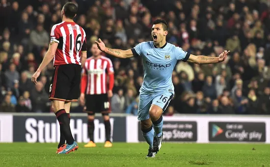 Đội hình tiêu biểu vòng 14 Premier League: Vinh danh Sergio Aguero