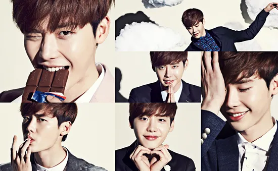 Lee Jong Suk nghịch ngợm trong bộ ảnh mới