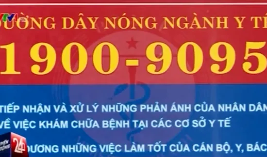 Hiệu quả từ đường dây nóng trong bệnh viện