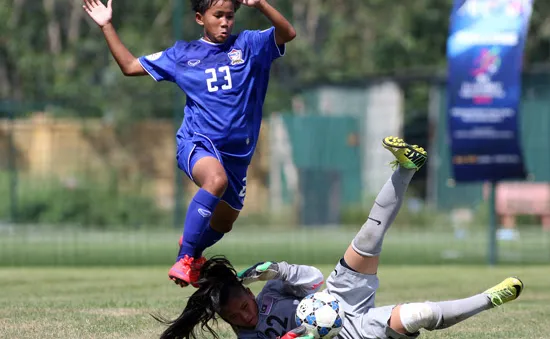 Thắng đậm U14 Malaysia, U14 Thái Lan vào chung kết giải ĐNÁ