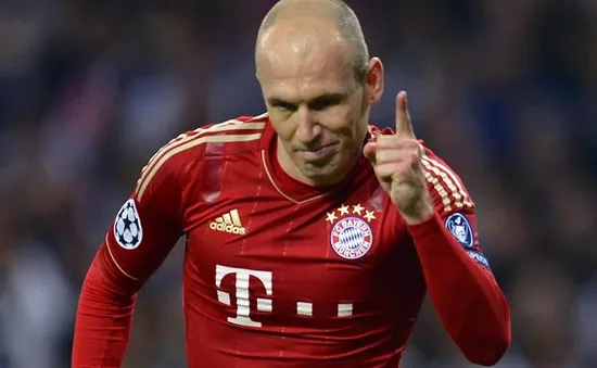 Tin dữ cho Bayern: Robben nghỉ 6 tuần, lỡ đại chiến với Dortmund