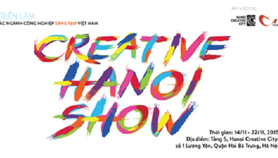 Khởi động Creative Show Hanoi - Triển lãm về ngành công nghiệp sáng tạo