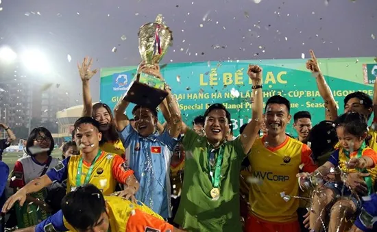 FC MV Corp vô địch giải bóng đá ngoại hạng Hà Nội