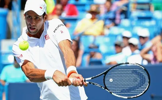 Tứ kết Cincinnati Masters: Djokovic dễ dàng vượt ải Wawrinka