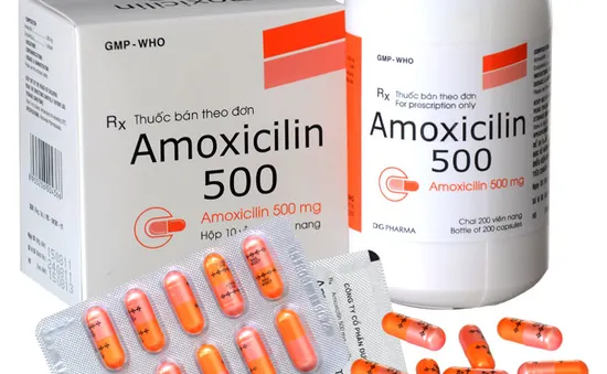 Cảnh báo kháng sinh Amoxicilin 500mg giả