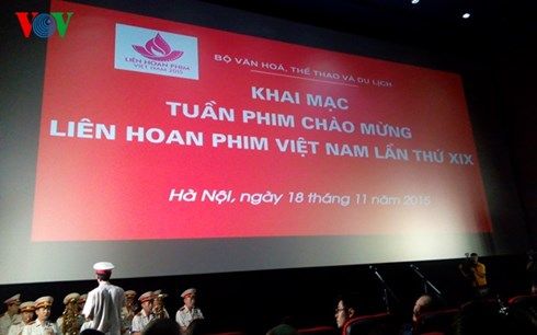 Khai mạc Tuần phim Việt Nam chào mừng Liên hoan phim lần thứ 19