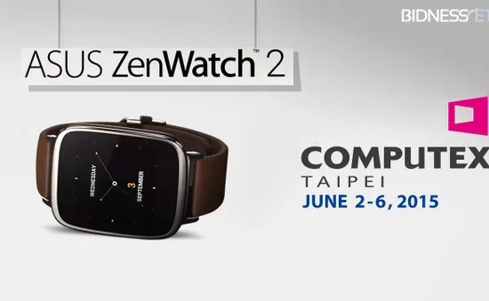 ASUS chính thức ra mắt đồng thông minh ZenWatch 2