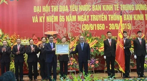 Đại hội thi đua yêu nước Ban Kinh tế Trung ương