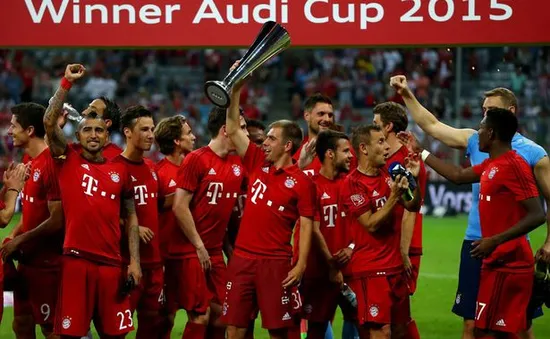 Audi Cup 2015: Lewandowski lập đại công, Bayern Munich đả bại Real Madrid