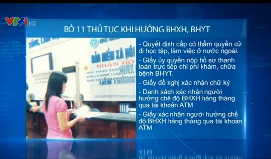 Bỏ 11 thủ tục giải quyết chế độ BHXH, BHYT: Người dân hưởng lợi đáng kể