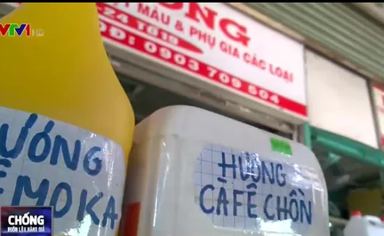 “Thiên đường” hương liệu, hoá chất làm cà phê